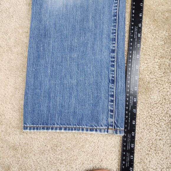 VTG Lucky Brand Dungarees Mens Jeans Size 34 X 29 Boot Leg Cut Made in USA A107 - Picture 13 of 15